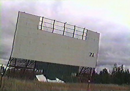 Starlite Drive-In Theatre - Screen From Darryl Burgess